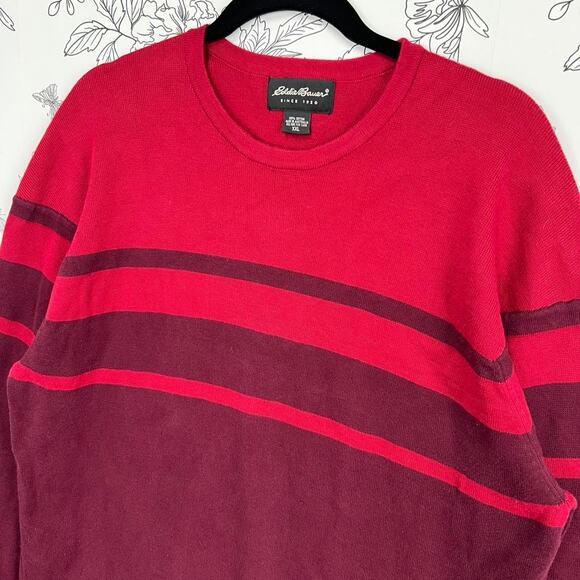 Eddie bauer red maroon sweater - Picture 5 of 6